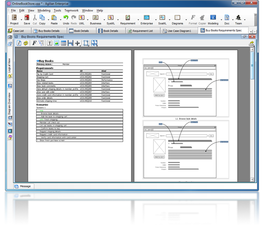 Generate requirement specification