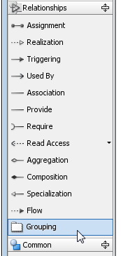 select grouping
