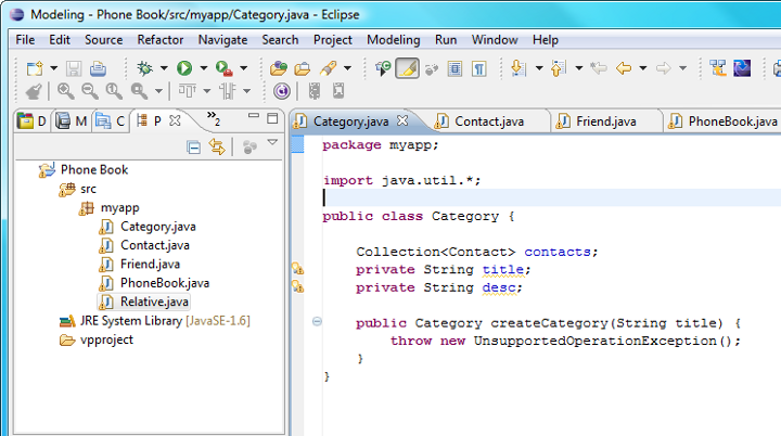 code generated