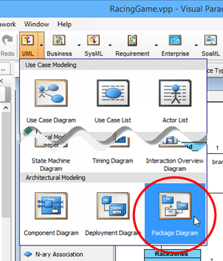 01 create package diagram base