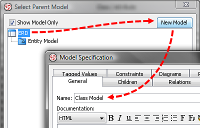 Create 'Class Model'