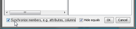Check 'Synchronize members' checkbox