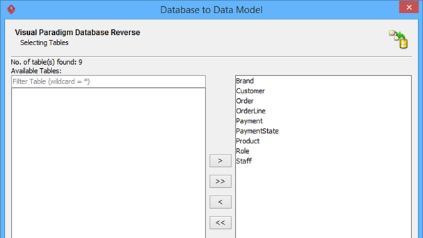 How to Produce Database Specification